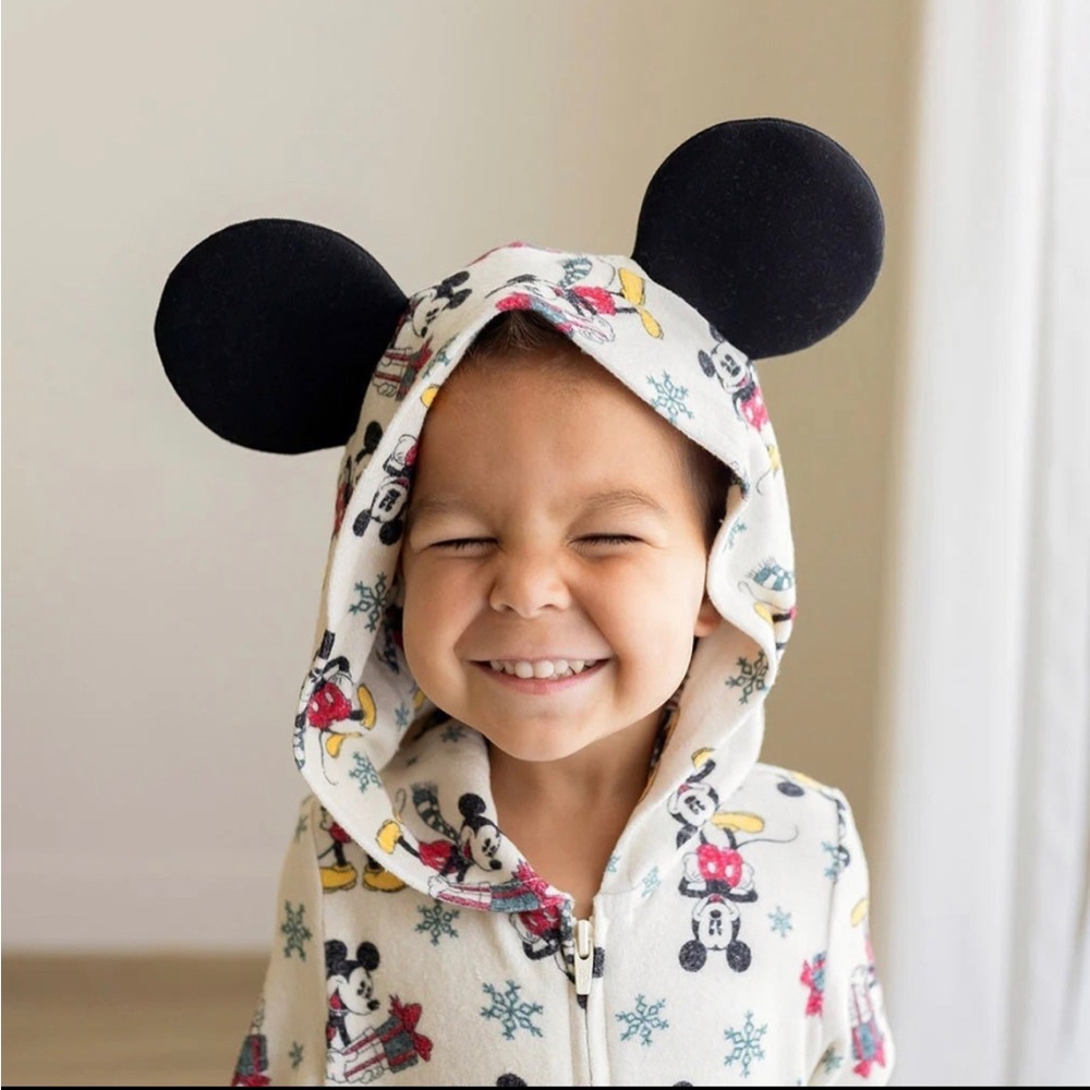 Posh peanut Mickey Mouse onesie